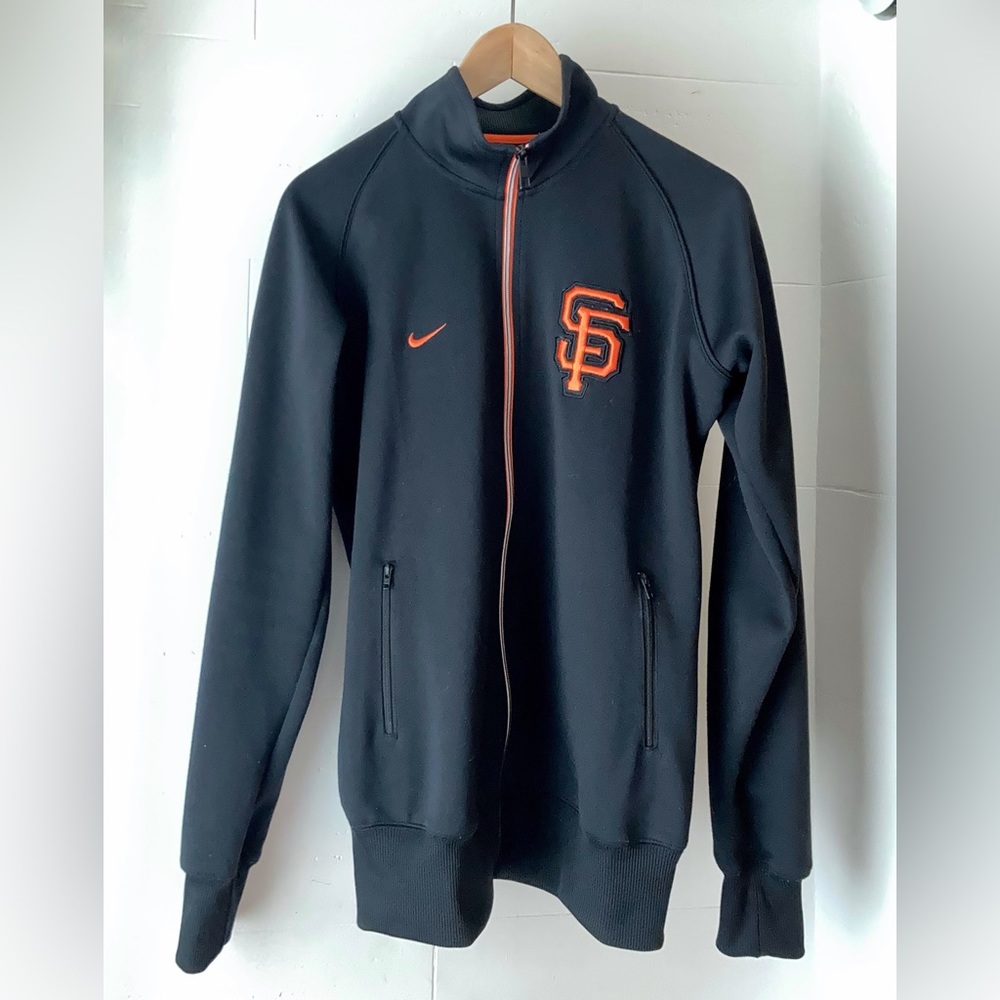 SF Giants NIKE full zip jacket (size L) — official MLB merch